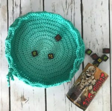 Dice Bag and Rolling Tray in ONE: FREE Pattern – The Yarn Lady