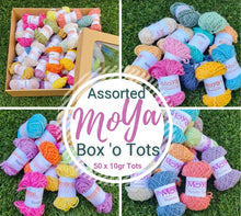 Load image into Gallery viewer, Moya Box o Tots (50 assorted colours)
