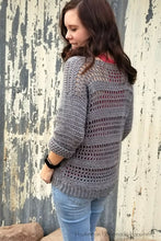 Load image into Gallery viewer, Boat-neck Autumn Sweater FREE Pattern
