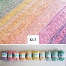 Load image into Gallery viewer, Kaleidoscope Blanket KIT (crochet)
