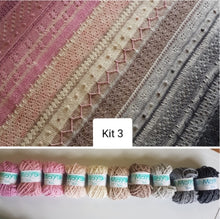 Load image into Gallery viewer, Kaleidoscope Blanket KIT (crochet)

